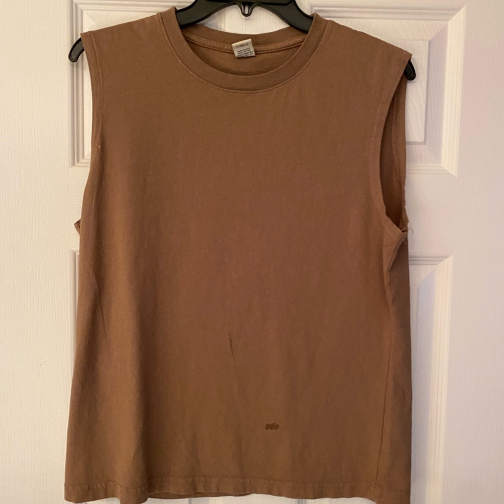 Sporty & Rich NWOT Cut Off Tee